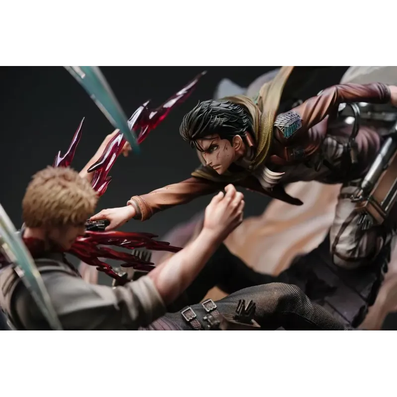 Attack on Titan Levi vs Reiner Sure Studio
