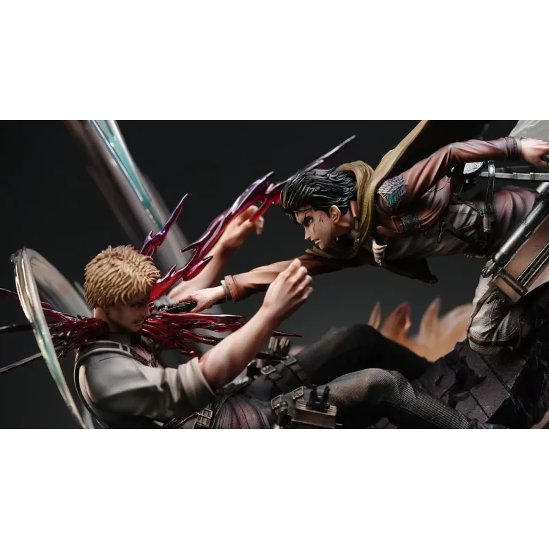 Attack on Titan Levi vs Reiner Sure Studio