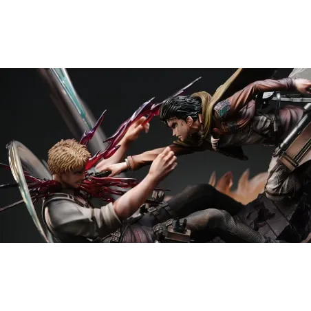 Attack on Titan Levi vs Reiner Sure Studio
