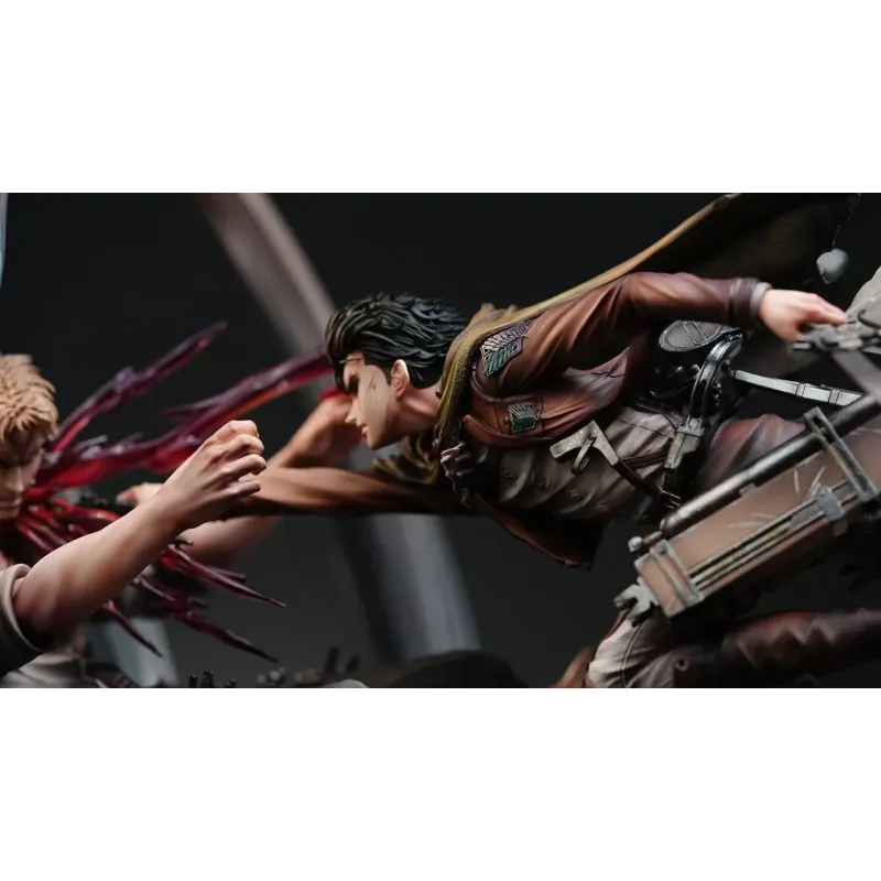 Attack on Titan Levi vs Reiner Sure Studio