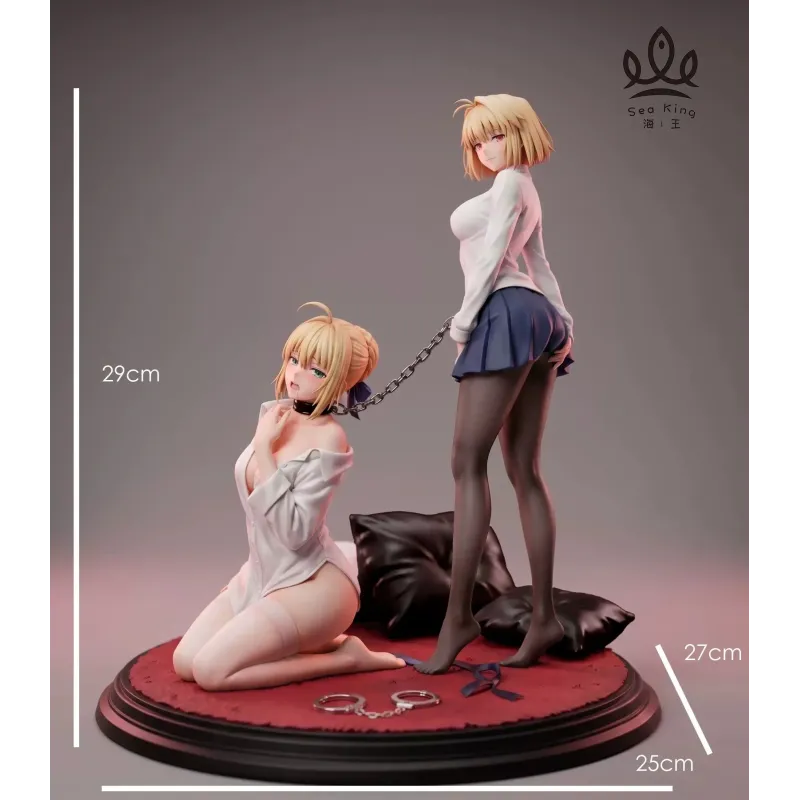 Fate Grand Order Saber and Arcueid Brunestud Sea King Studio