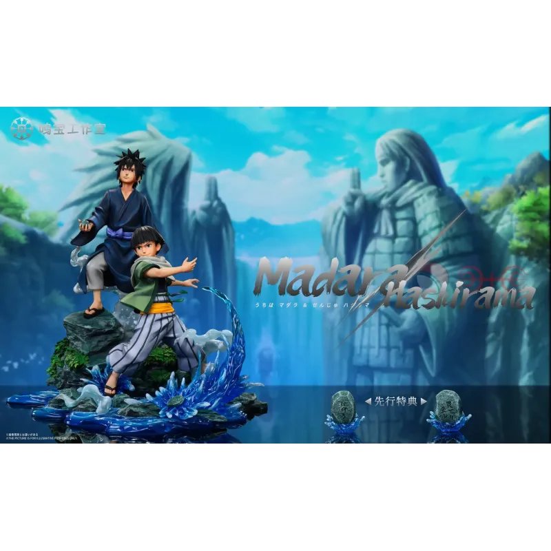 Naruto Shippuden Childhood Senju Hashirama and Uchiha Madara Ming Bao Studio