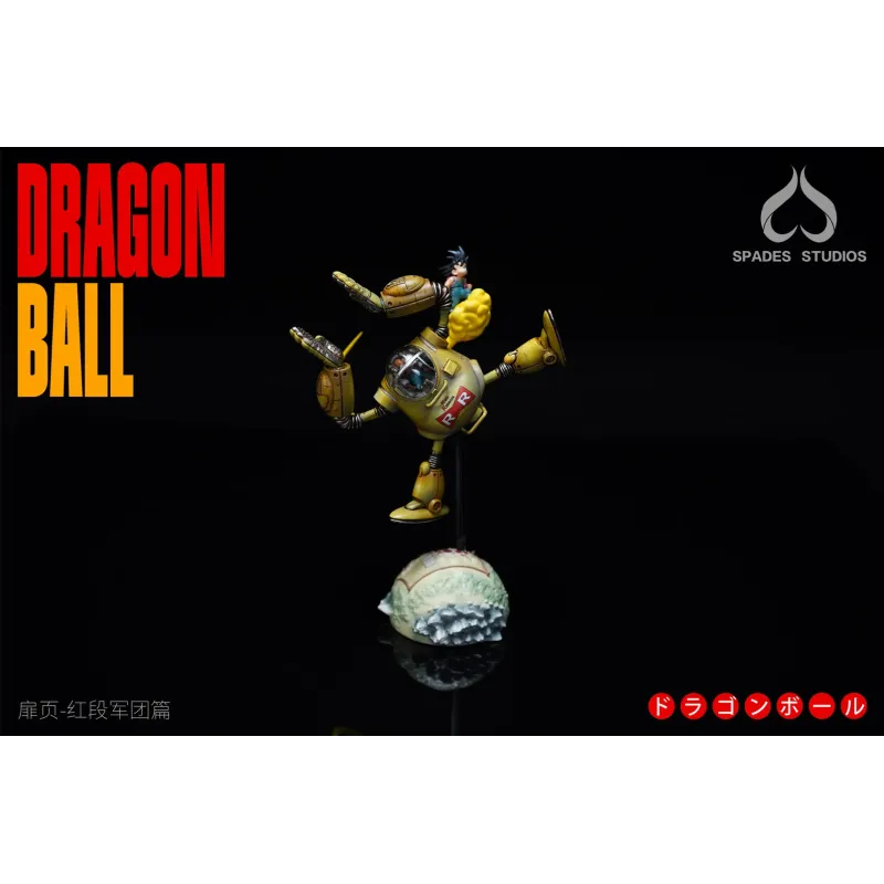 Dragon Ball Red Ribbon and Son Goku Spades Studio