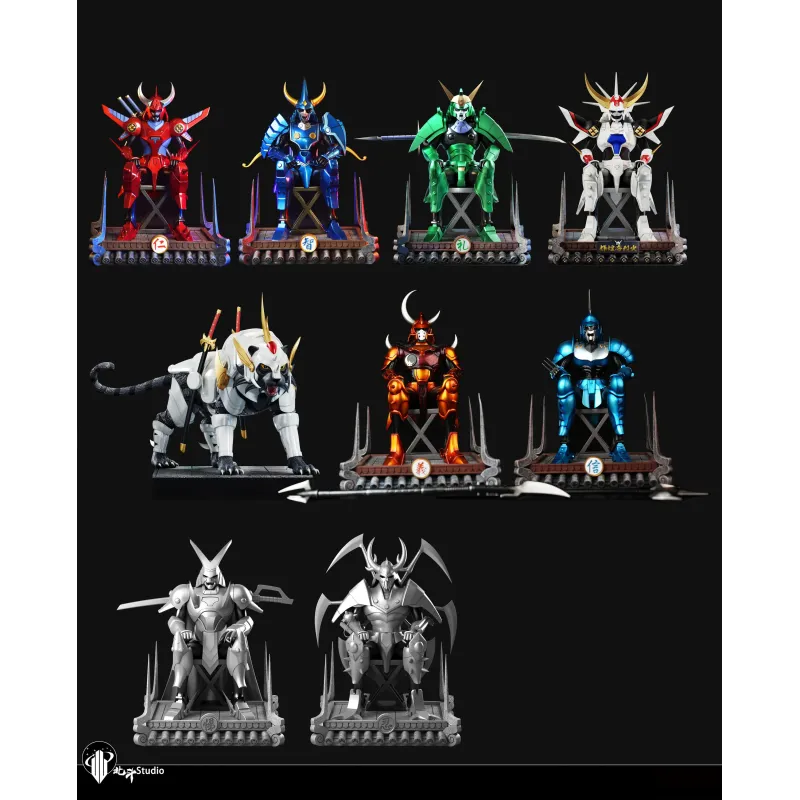 Samurai Troopers Shuu Rei Fuan and Mouri Shin BeiDou Studio