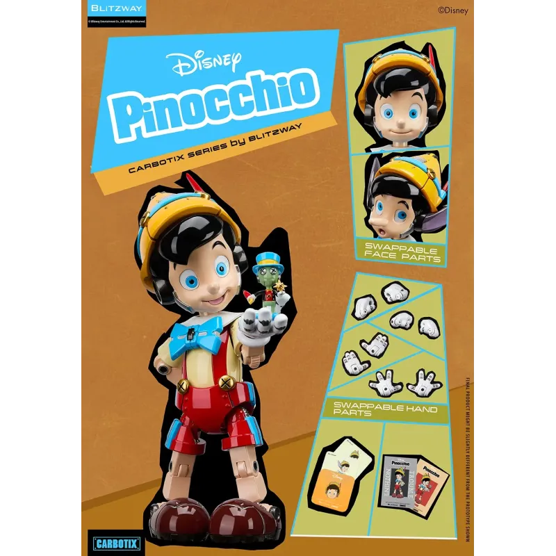 Disney Carbotix Series Goofy & Minnie Mouse & Pinocchio Blitzway