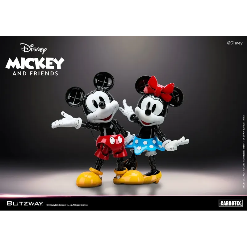 Disney Carbotix Series Goofy & Minnie Mouse & Pinocchio Blitzway
