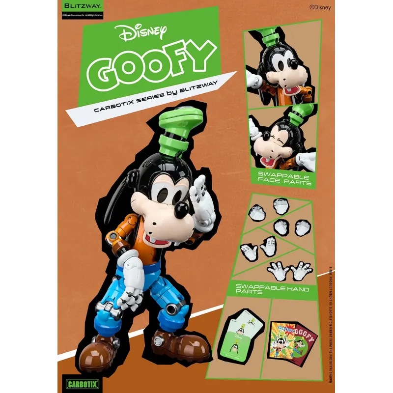 Disney Carbotix Series Goofy & Minnie Mouse & Pinocchio Blitzway
