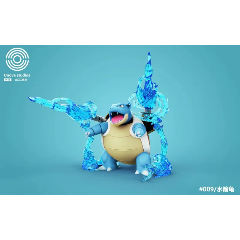 Pokemon Charizard x Venusaur x Blastoise Unova Studio