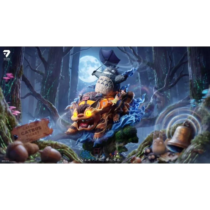 My Neighbour Totoro Totoro Ride the wind Seven Studio