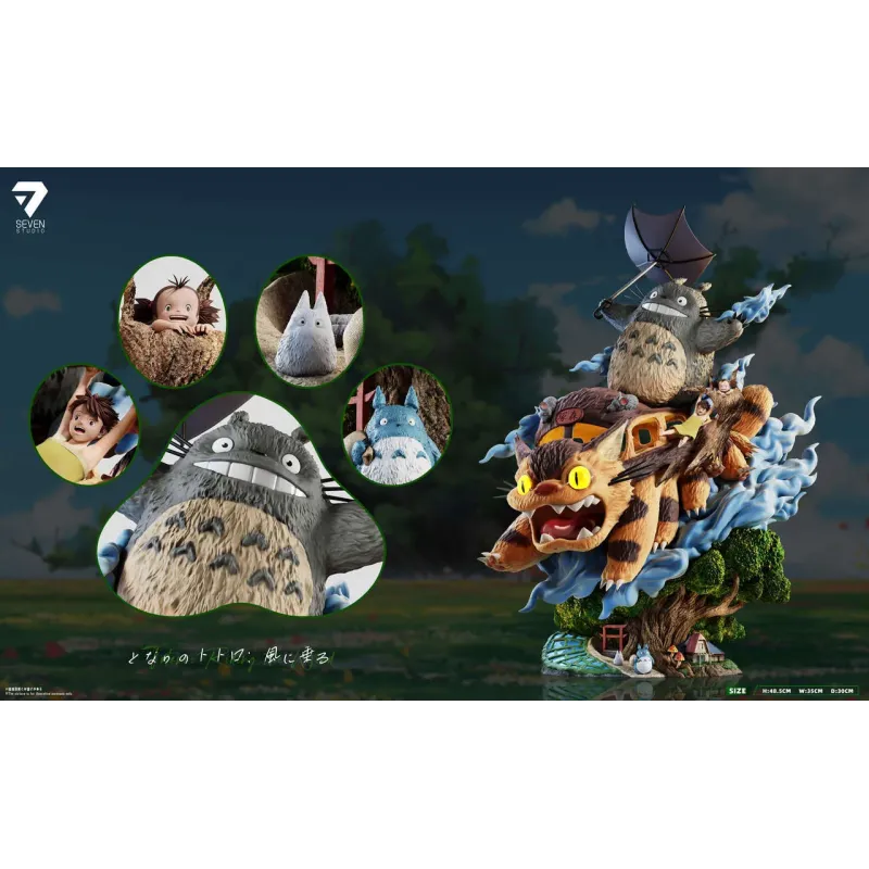 My Neighbour Totoro Totoro Ride the wind Seven Studio
