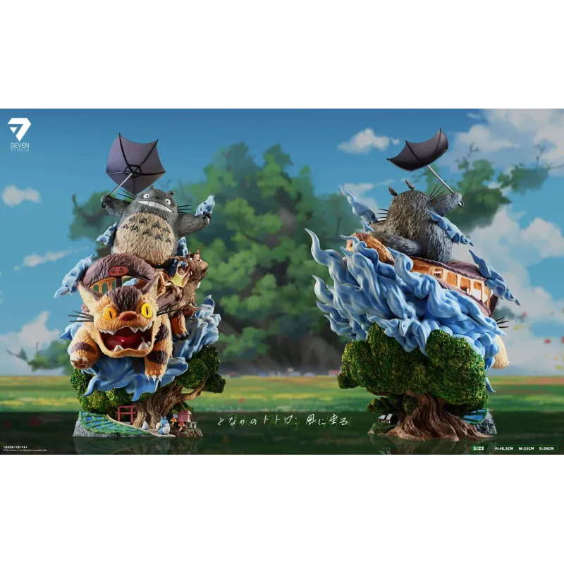 My Neighbour Totoro Totoro Ride the wind Seven Studio