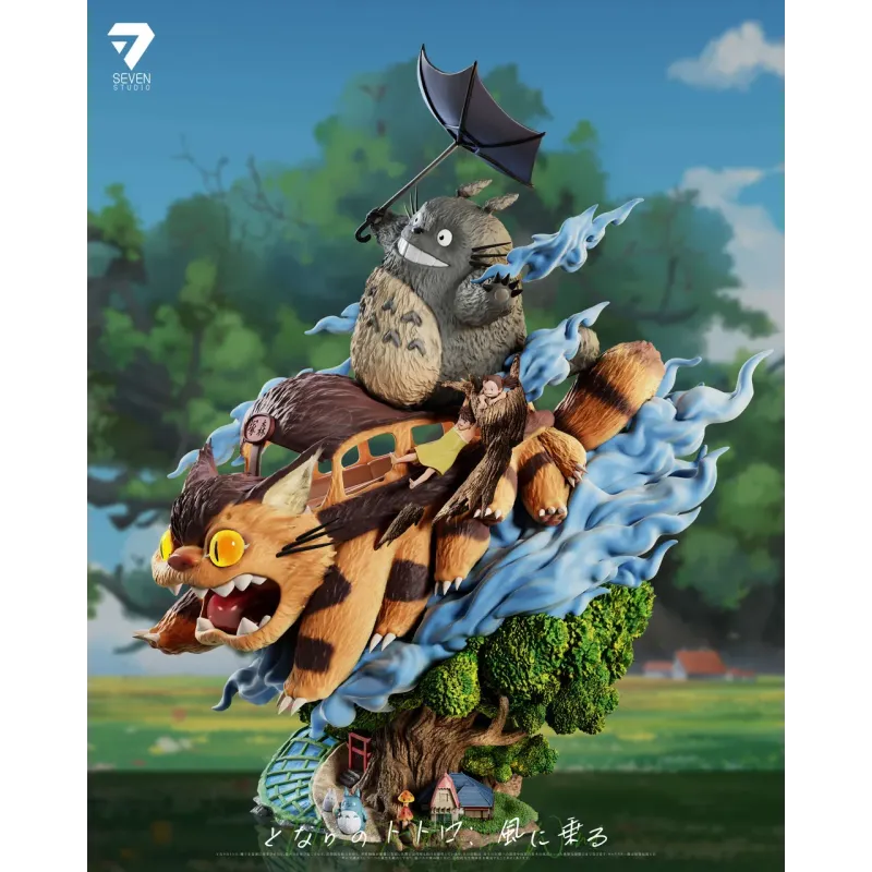 My Neighbour Totoro Totoro Ride the wind Seven Studio