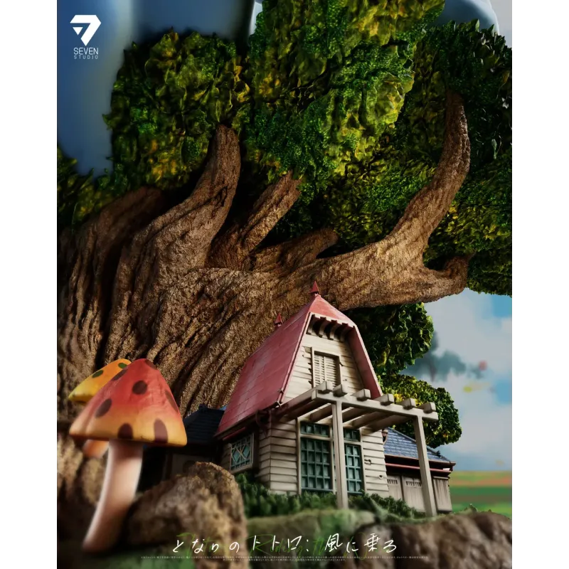 My Neighbour Totoro Totoro Ride the wind Seven Studio