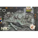 Original Character The throne of autophagy Sadako Yamamura MMC Studio