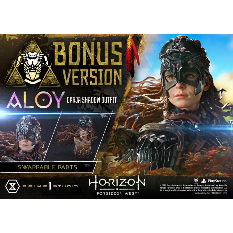 Horizon Forbidden West Aloy Carja Shadow Outfit Prime 1 Studio