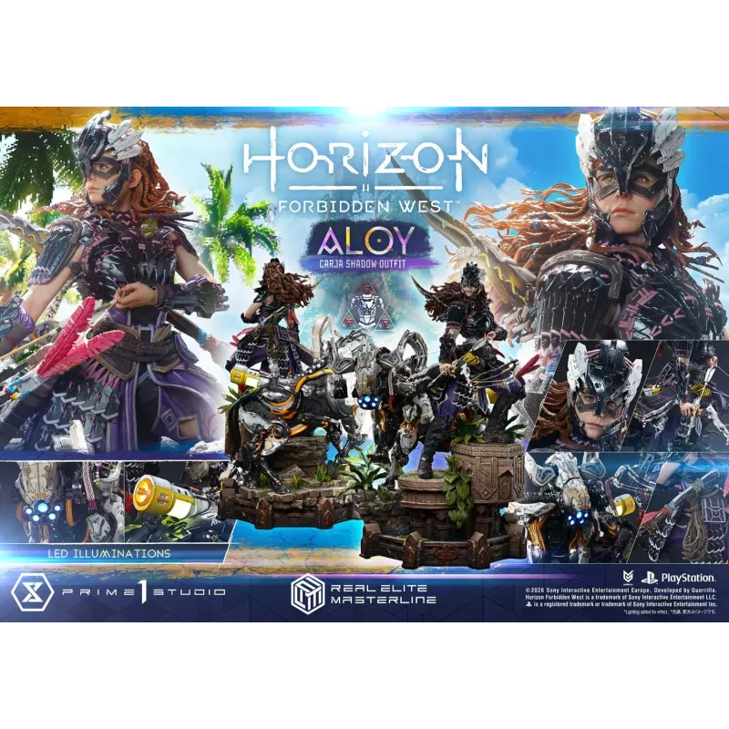 Horizon Forbidden West Aloy Carja Shadow Outfit Prime 1 Studio