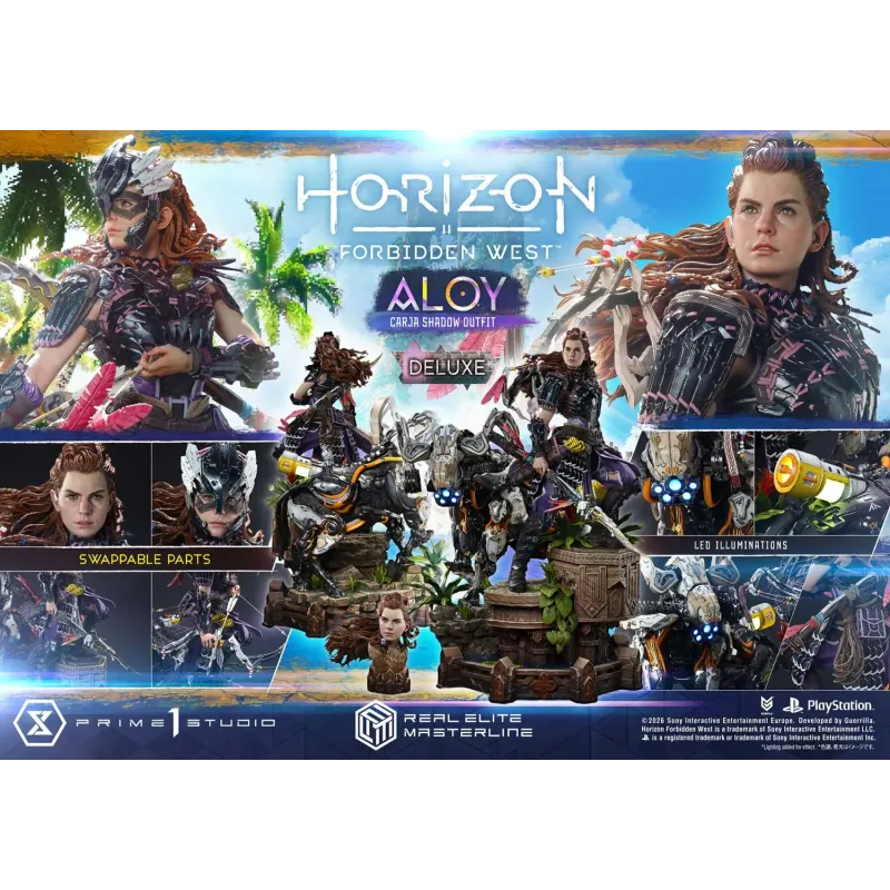 Horizon Forbidden West Aloy Carja Shadow Outfit Prime 1 Studio