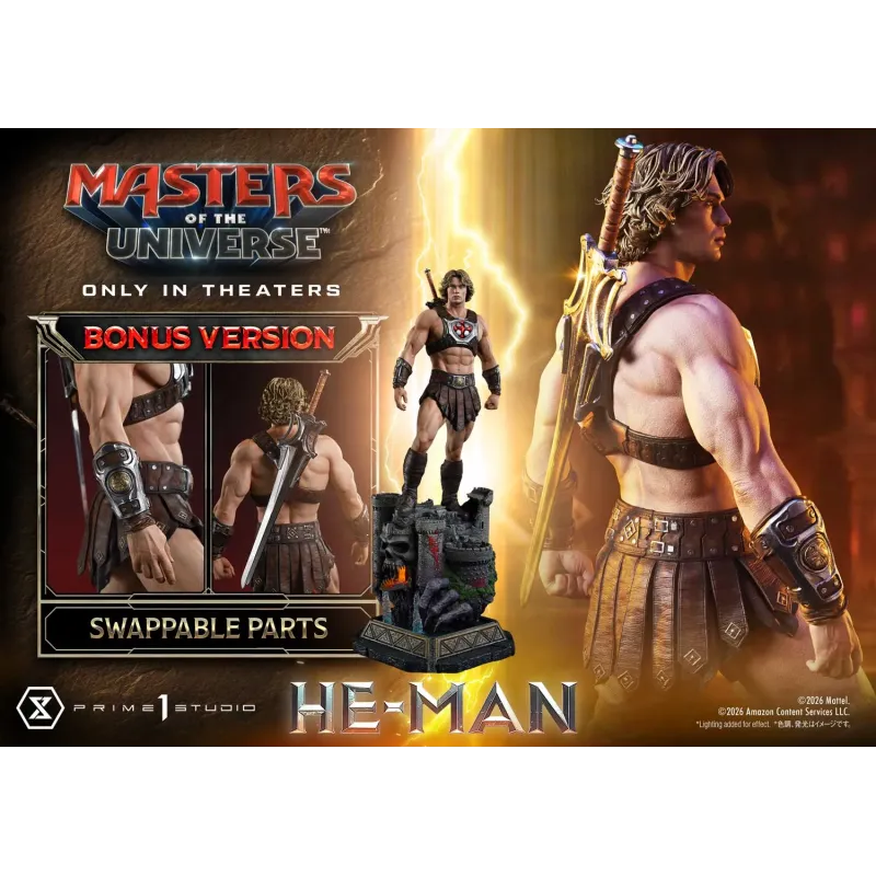 Masters of the Universe (2026) He-Man Prime 1 Studio