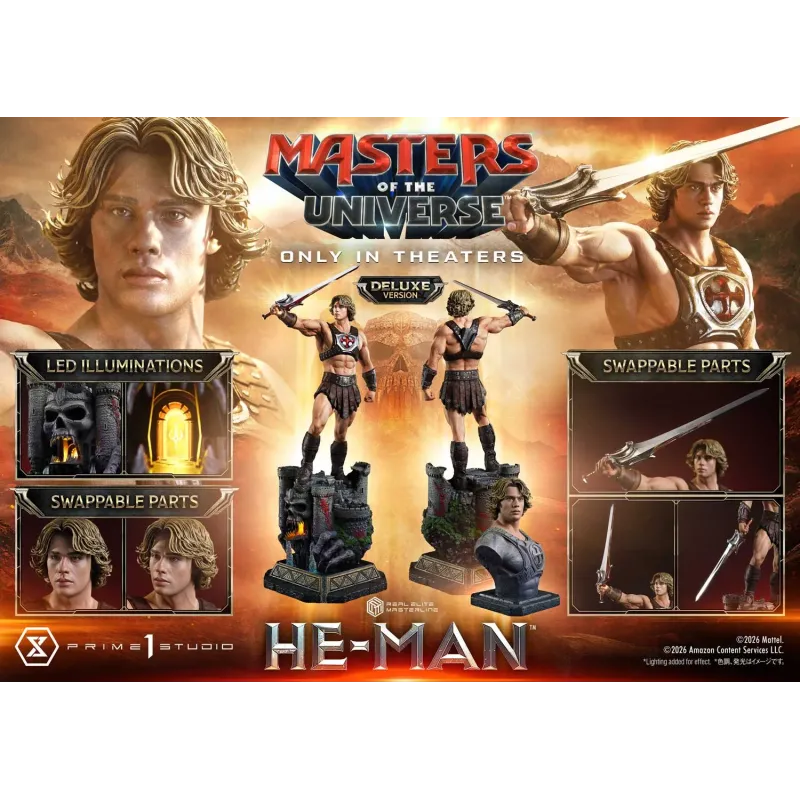 Masters of the Universe (2026) He-Man Prime 1 Studio