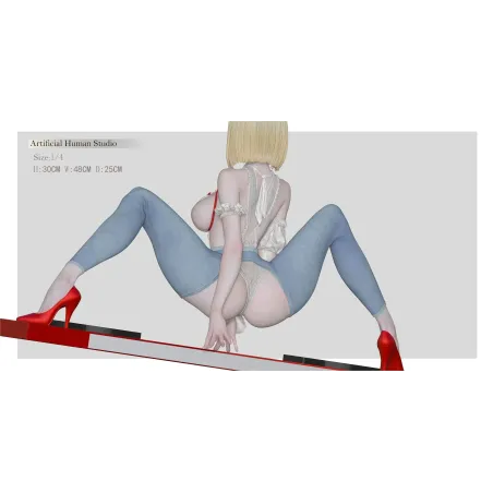 Dragon Ball Z Android 18 Artificial Human Studio