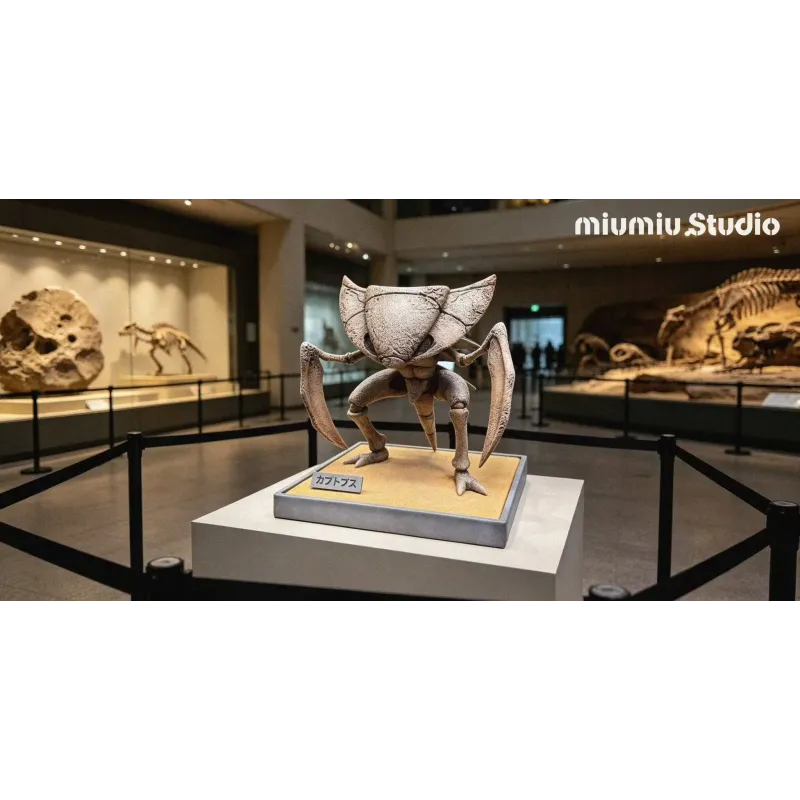 Pokémon Fossil Museum Series Kabutops X Kabuto Miumiu Studio