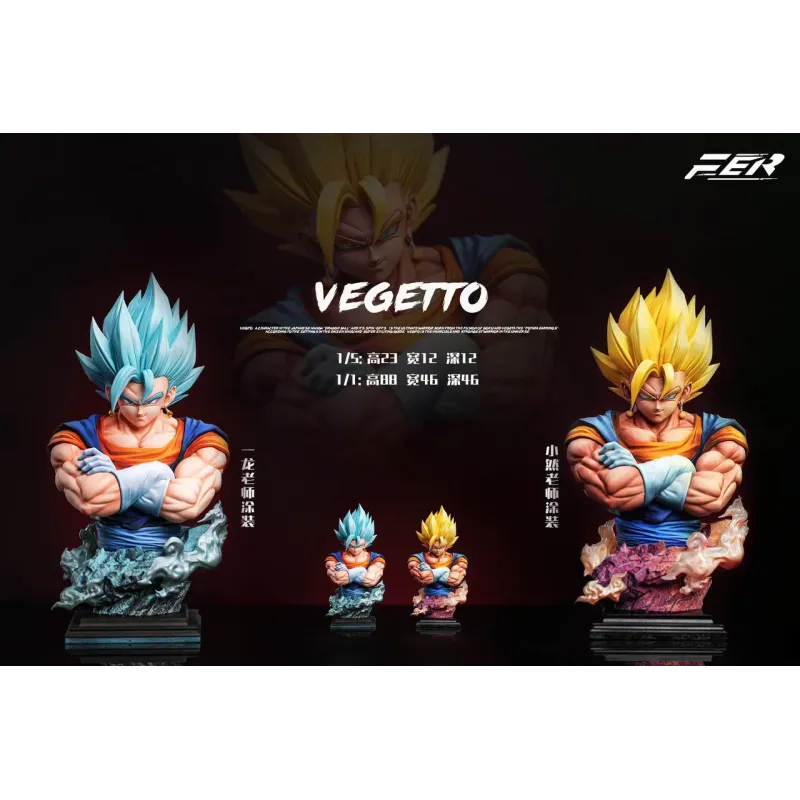 Dragon Ball Z Vegetto Bust FER Studio