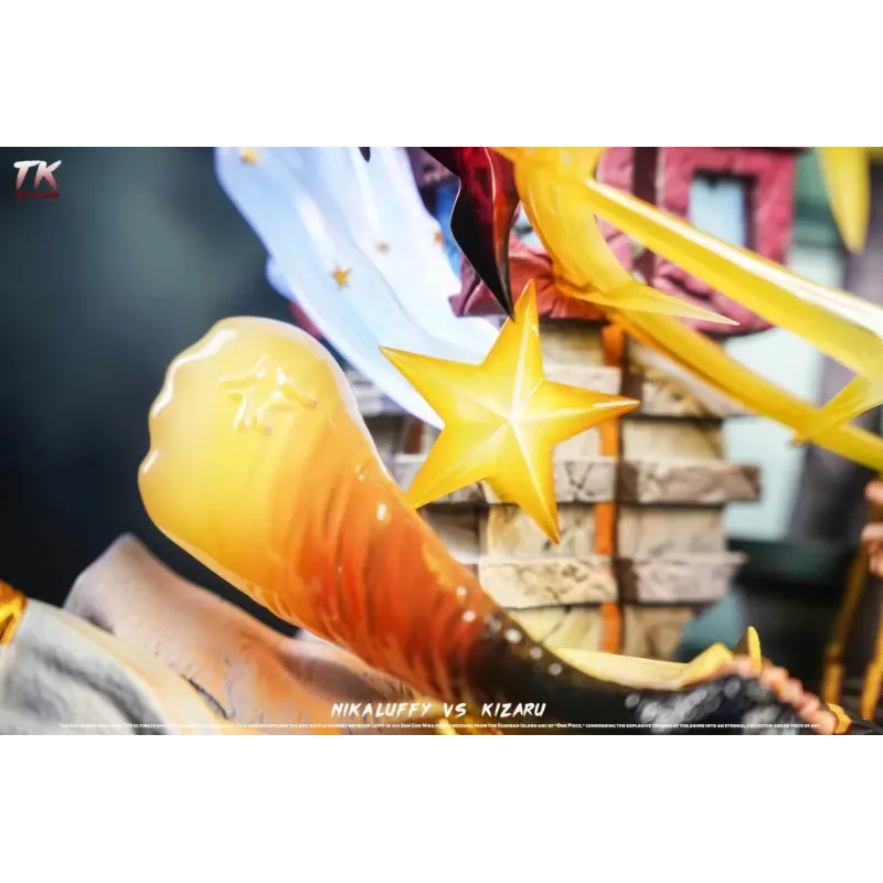 One Piece Nika Luffy vs Kizaru Borsalino TK Studio