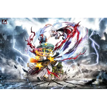 One Piece Nika Luffy vs Kizaru Borsalino TK Studio