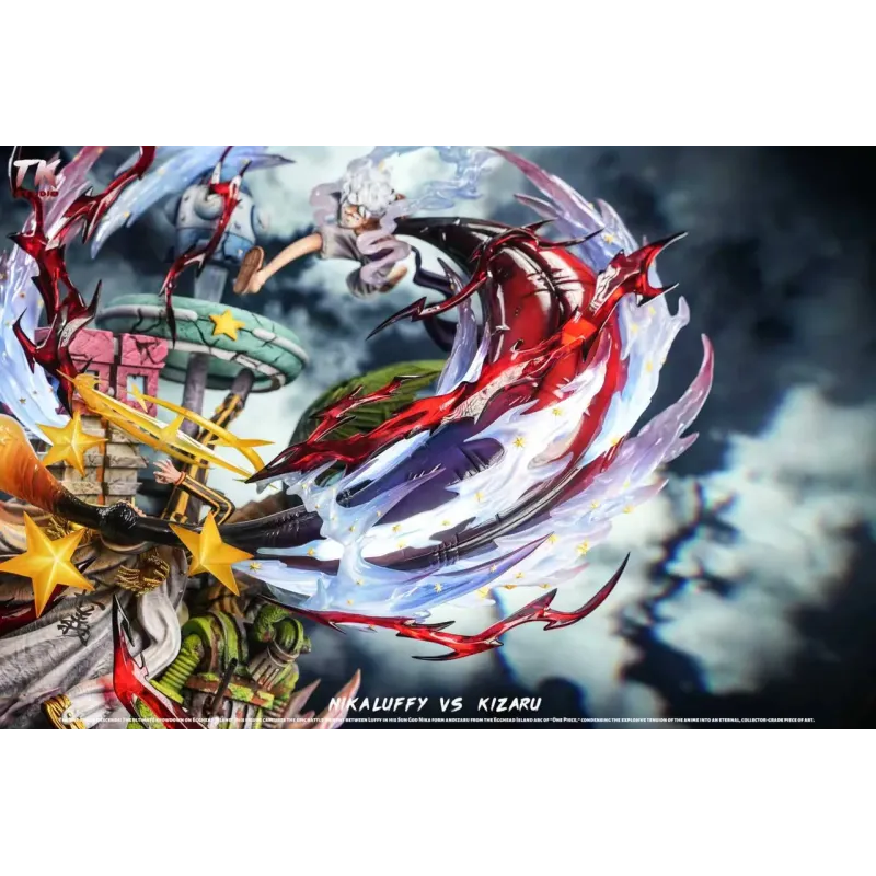One Piece Nika Luffy vs Kizaru Borsalino TK Studio