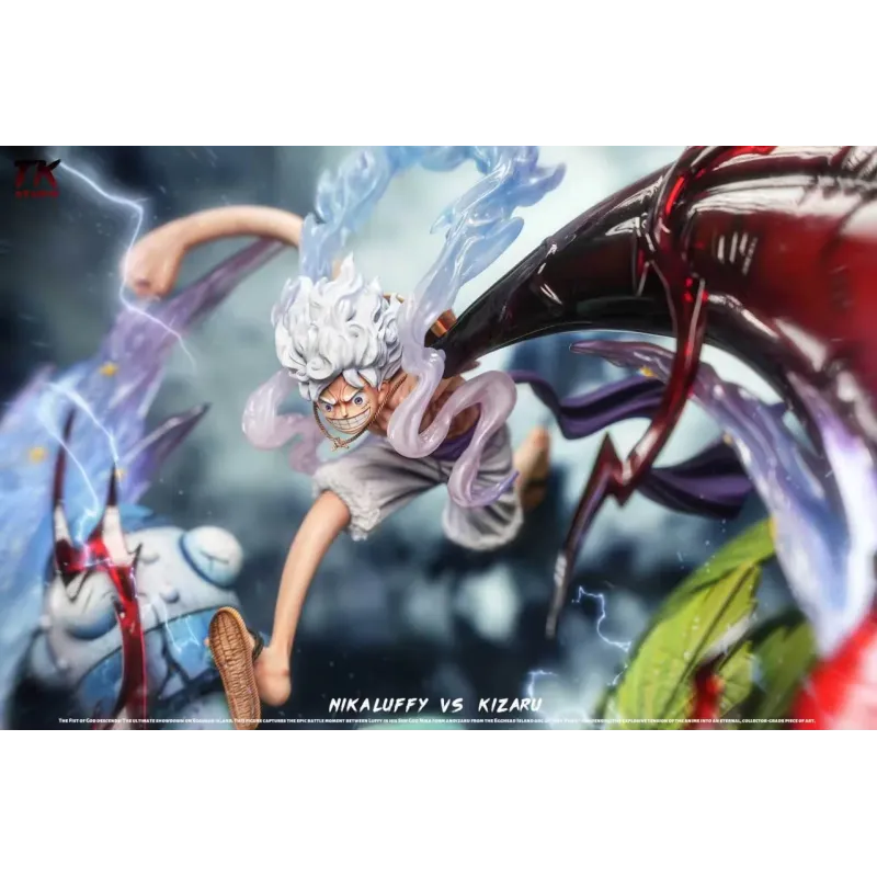 One Piece Nika Luffy vs Kizaru Borsalino TK Studio
