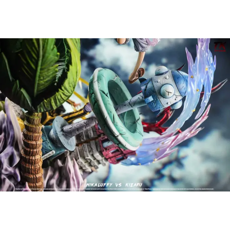 One Piece Nika Luffy vs Kizaru Borsalino TK Studio