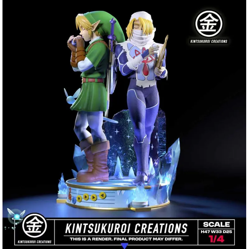 Kintsukuroi Creations LINK & SHEIK - Arte Cerámico Único