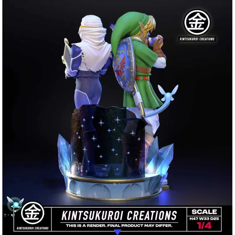 Kintsukuroi Creations LINK & SHEIK - Arte Cerámico Único