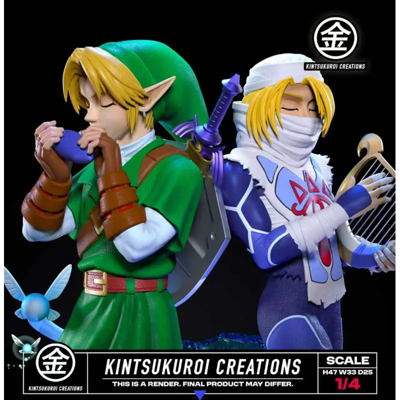 Kintsukuroi Creations LINK & SHEIK - Arte Cerámico Único