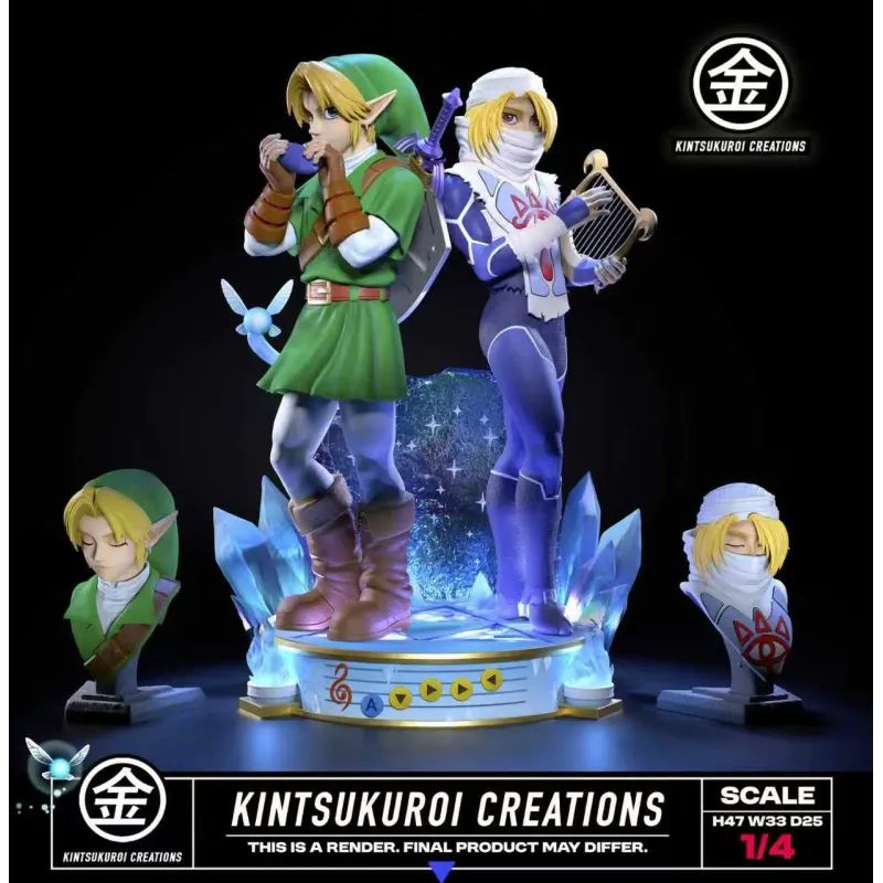 Kintsukuroi Creations LINK & SHEIK - Arte Cerámico Único