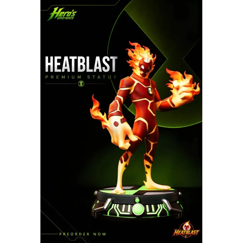 Entrée de héros Heatblast LED Studio | Illumine ta créativité