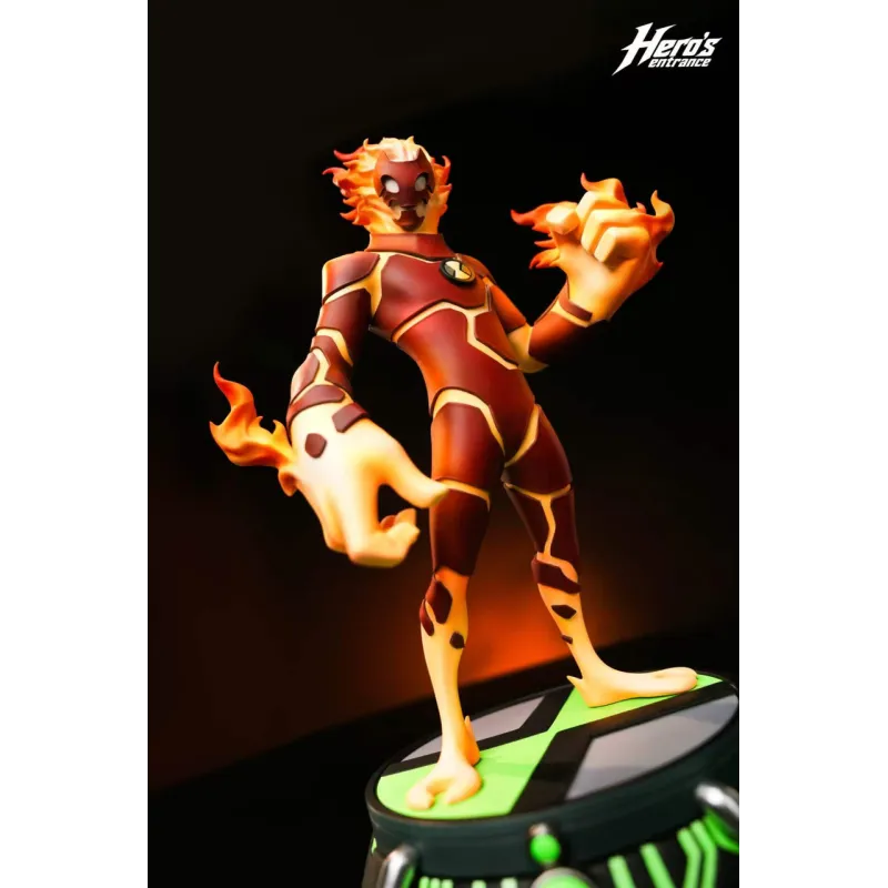 Entrée de héros Heatblast LED Studio | Illumine ta créativité