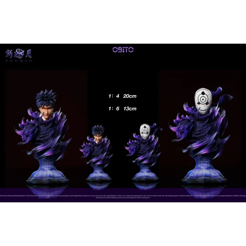 Naruto Obito ZhanYue Studio: Unique Collectible Figure