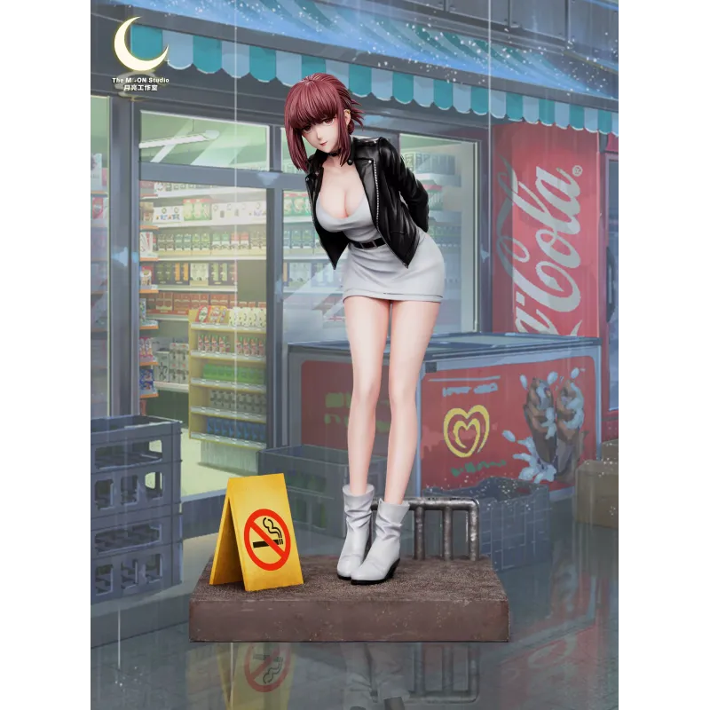 Dos personas fumando detrás del supermercado Tayama 1/6 - The Moon Studio
