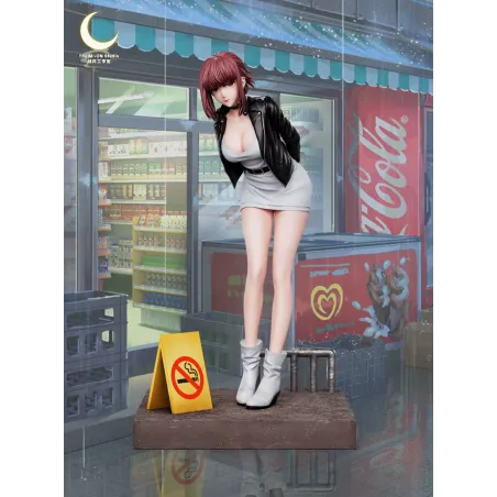 Dos personas fumando detrás del supermercado Tayama 1/6 - The Moon Studio