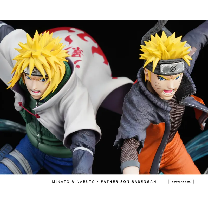 Chikara Minato and Naruto: Collectible Action Figures