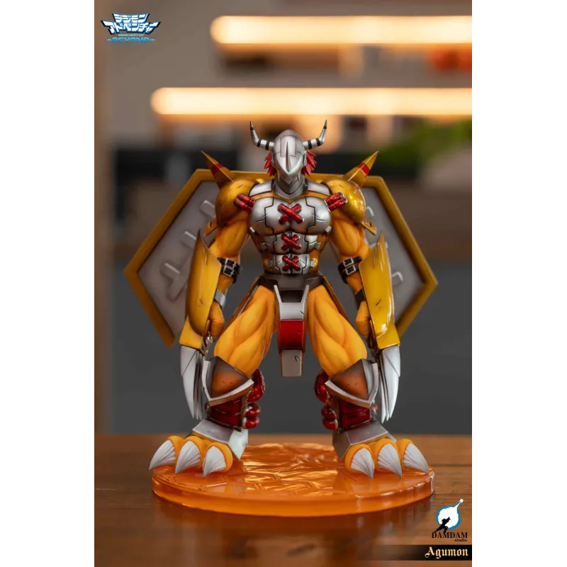 WarGreymon & Agumon DAMDAM Studio - Digimon Adventure Figures