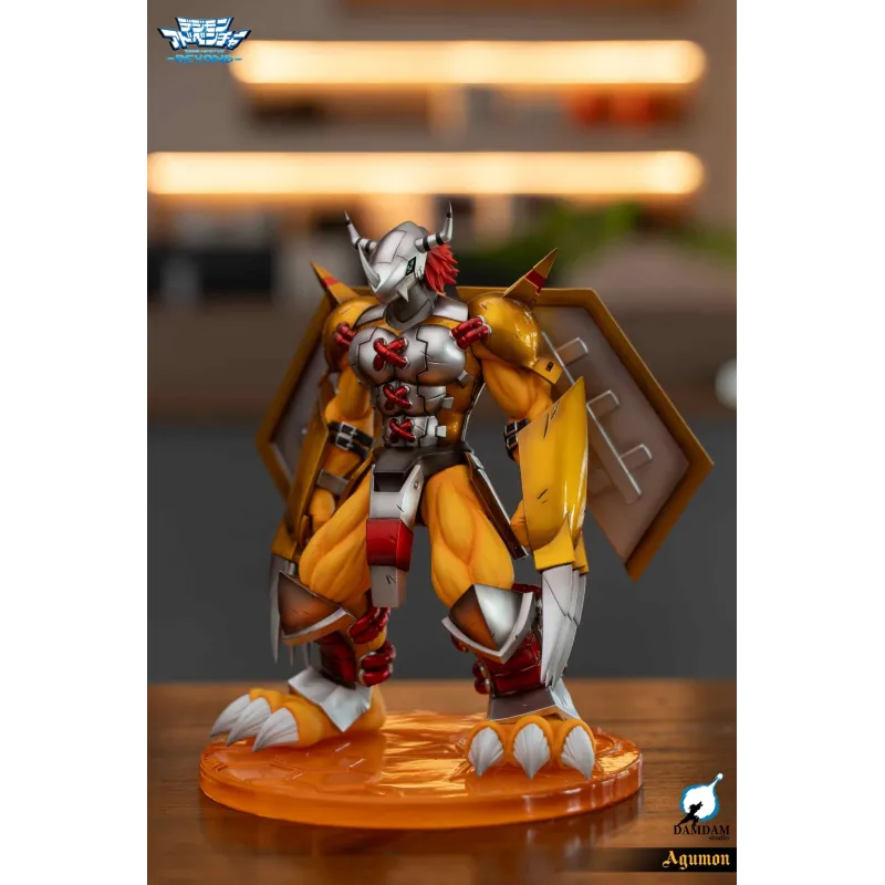 WarGreymon & Agumon DAMDAM Studio - Digimon Adventure Figures