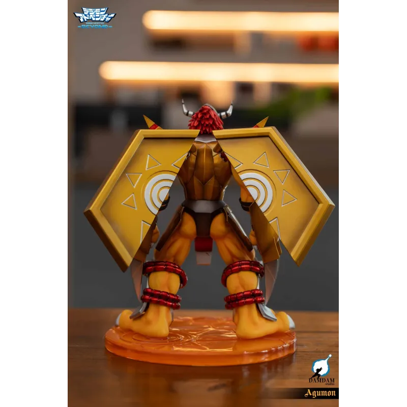 WarGreymon & Agumon DAMDAM Studio - Digimon Adventure Figures