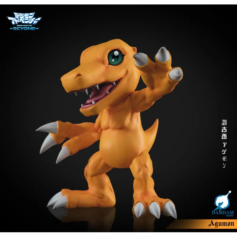 WarGreymon & Agumon DAMDAM Studio - Digimon Adventure Figures