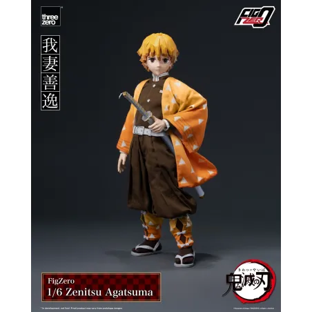 Demon Slayer Zenitsu 1/6 TOPG Figure - Threezero Achetez maintenant !