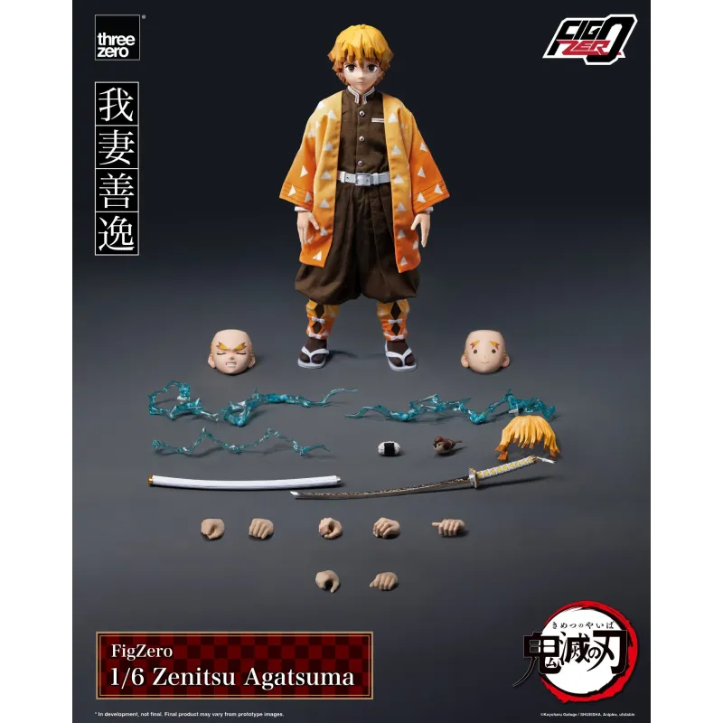 Demon Slayer Zenitsu 1/6 TOPG Figure - Threezero ¡Compra Ahora!