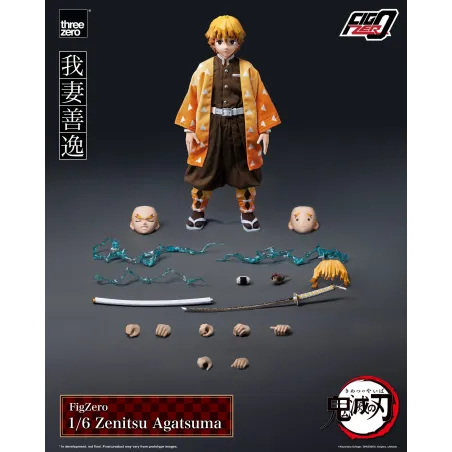 Demon Slayer Zenitsu 1/6 TOPG Figure - Threezero Achetez maintenant !