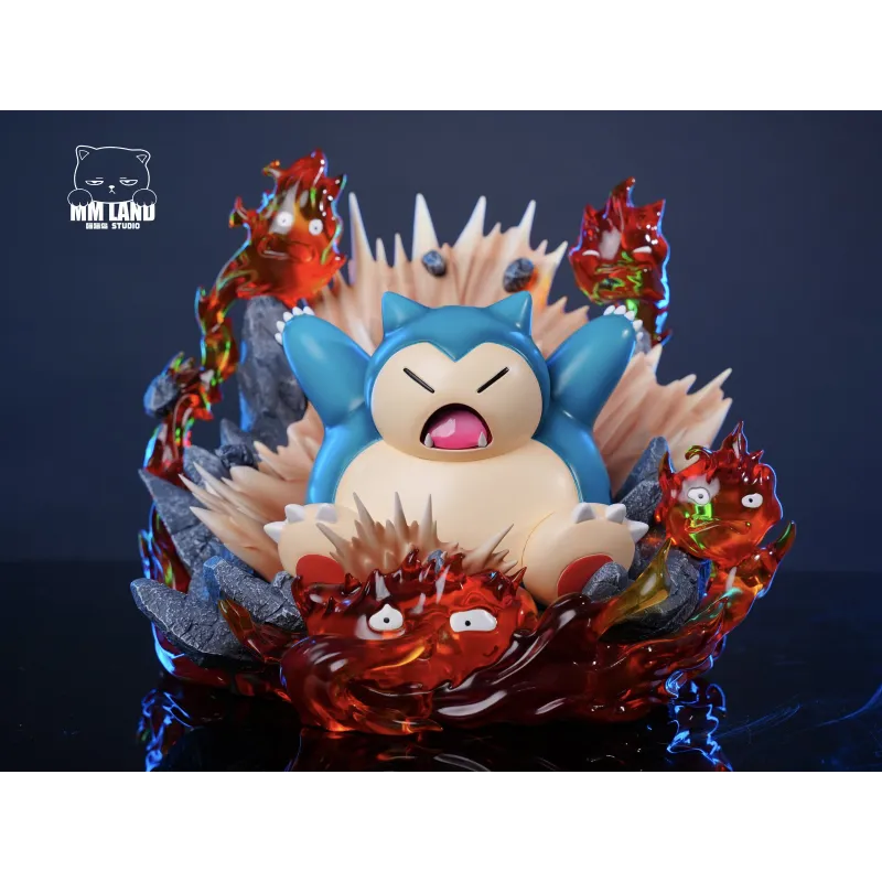Pokemon Snorlax with Calcifer - MMLAND Studio Exclusive