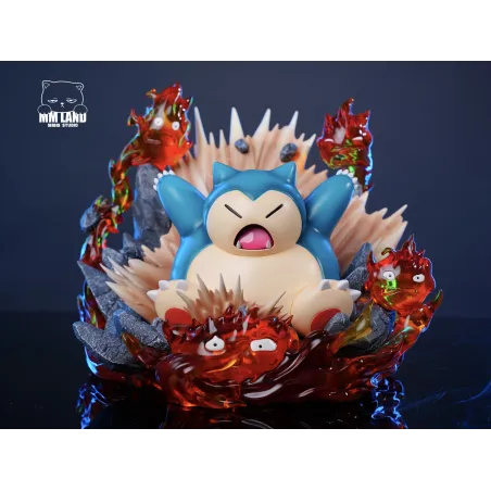 Pokemon Snorlax with Calcifer - MMLAND Studio Exclusive